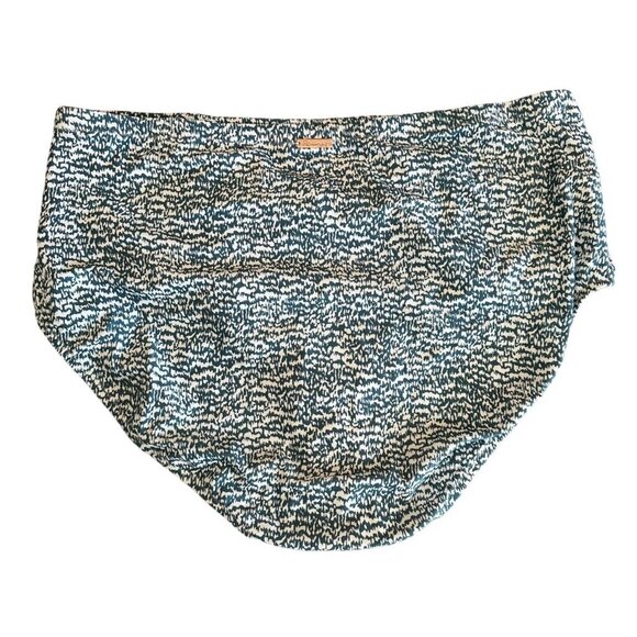 Raisins Curve Trendy Plus Size 22W Blue Costa High-Waisted Bikini Bottoms NWT - Picture 4 of 7